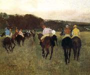 Edgar Degas Racecourse china oil painting artist